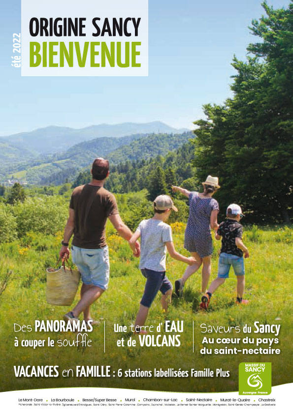 le guide Sancy Bienvenue pour l'été 2022