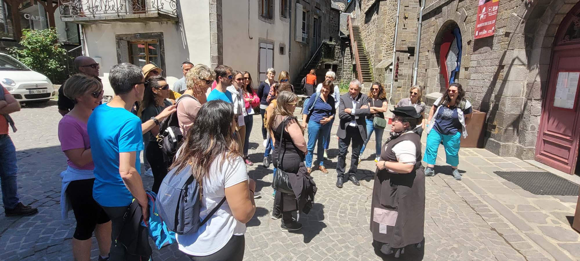 Visite guidée de Besse avec les Virées du Sancy