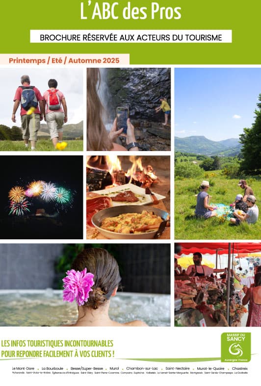 L'ABC du Sancy pour les pros été 2025