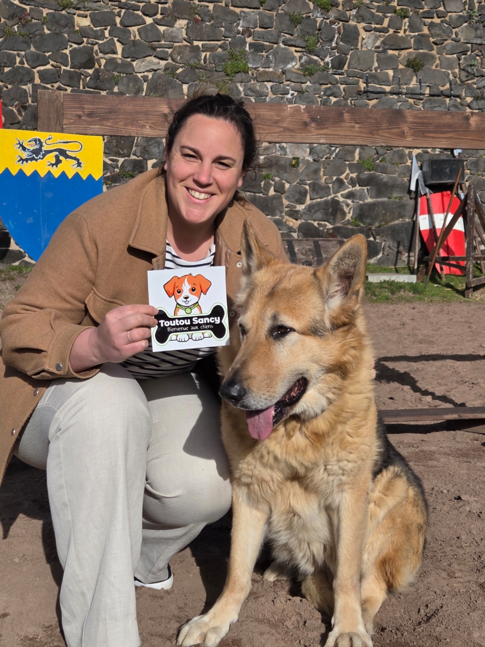Le château de Murol, premier charté Toutou Sancy