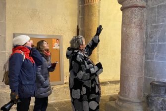 Visite de l'église de Saint-Nectaire